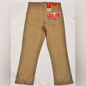 Levi's Beige Slim Fit Stretch Trousers